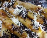 Foto langkah ke 7 dari resep Lumpia pisang coklat keju.