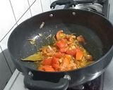 A picture of step 3 of Potato and Fresh greenpeas Curry.
