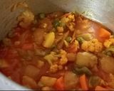 A picture of step 3 of Pressure Cooker Pav bhaji in 25 minutes.
