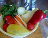 Olasz zöldségleves recept fázis 1 fotója