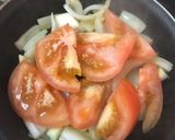 Foto del paso 2 de la receta Alubias blancas con verdura y almejas 👩🏻‍🍳