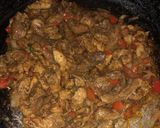 A picture of step 3 of Spicy shawarma 🌶 🌯.