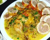 صورة لخطوة 5 من وصفة رولي الدجاج واللحم🍗🥩