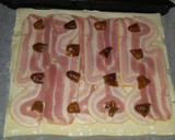 Foto del paso 1 de la receta: Hojaldre de bacon y dátiles