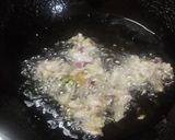 A picture of step 7 of Cabbage Manchurian.