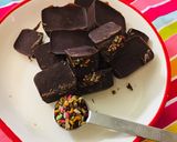 A picture of step 5 of Paan chocolate.