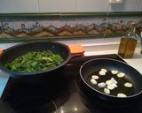 Foto del paso 3 de la receta: Espinacas con garbanzos