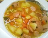 Magyaros burgonyaleves recept fázis 7 fotója