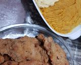 Foto del paso 8 de la receta: Milanesa de carne con puré mixto