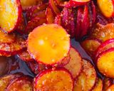 A picture of step 3 of Radish pickle.