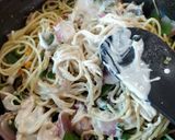 A picture of step 6 of No oil mayonnaise wheat spaghetti.
