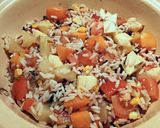 Foto del paso 2 de la receta Ensalada Noor, de arroz con frutas frescas