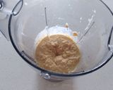 A picture of step 1 of Hummus and flat bread.