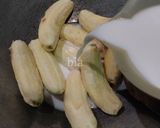 Foto langkah ke 4 dari resep Kue Pisang (Timphan Pisang Inti Kelapa) versi tanpa daun.