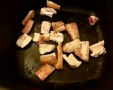 A picture of step 2 of Stuffed Horse Braciole Cooked in Tomato Sauce.