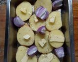 Foto del paso 2 de la receta: Salmón con lo que había