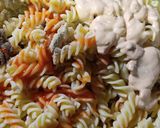 A picture of step 5 of Riscossa Macaroni With Chicken Sausages 😋.