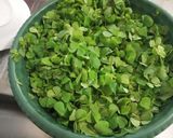 Foto langkah ke 1 dari resep Tips memasak daun semanggi.