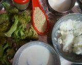 ब्रोकोली साथ में तिल सूप (Broccoli with Sesame Seeds Soup recipe in hindi) रेसिपी चरण 1 फोटो