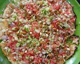 A picture of step 8 of Masala cheese khichiya papad.