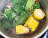 Foto langkah ke 3 dari resep 555. Sayur Bening Bayam.