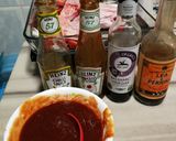 A picture of step 1 of Salmon Fish Head With Whisky Tomato And Onion Sauce.