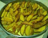 A picture of step 5 of Potato wedges#authors marathon#local ingredients.