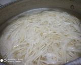 A picture of step 1 of Egg Noodles.