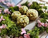 Foto del paso 19 de la receta: 𐀔˚˖Fairy Truffle-Moss · Caprichos de hada˖˚𐀔 {Trufas de pistacho y chocolate blanco}