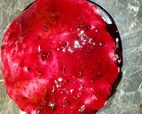 A picture of step 4 of Mascarpone, Cream, and Berry Cheesecake.