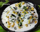 A picture of step 17 of South Indian Thayir Vadai.