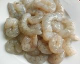 Hình bước làm 1 của món Tôm áp chảo bơ tỏi 🦐🧄 🧈