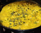 A picture of step 5 of Creamy Paneer Coconut curry.