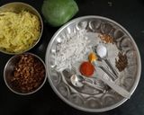 A picture of step 2 of Raw Mango Chutney.