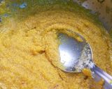 A picture of step 6 of Mango Kesari / mango sheera.