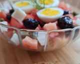 Foto del paso 6 de la receta: Ensalada de tomate, papa, huevo + lo que tengas (receta básica pero con muchos tips)