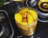 Hình bước làm 5 của món 🍑🍑🍑 Công thức đào ngâm 🍑🍑🍑