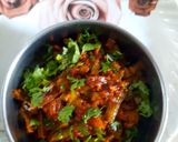 गवारीची भाजी (Gavarichi Bhaji Recipe In Marathi) रेसिपी स्टेप 3 फोटो 