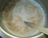 A picture of step 2 of Rosy Sewaiya custard panna cotta.
