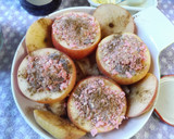 Foto del paso 2 de la receta: Manzanas horneadas con crocante de almendras al oporto