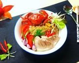 Hình bước làm 9 của món Bún riêu cua
