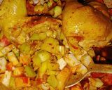 صورة لخطوة 6 من وصفة يخنة دجاج بالخضار 🍗🍆🥬🧅🍅