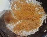 A picture of step 2 of Semaiya payasam.