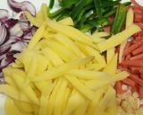 A picture of step 1 of Spaghettis.