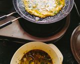 A picture of step 2 of Egg omlette (Fluffy Omelette) 😋.