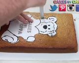 صورة لخطوة 4 من وصفة كيك الشوكولاتة على شكل دبدوب🐻