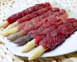 醬燒牛肉蘆筍捲的食譜步驟1照片