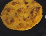 Moong Dal Veggies Parathas recipe step 5 photo