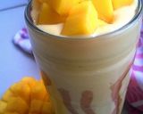 A picture of step 6 of Rum&Raisin Chocolate Mango Lassi.