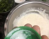 A picture of step 2 of Suji dhokla.